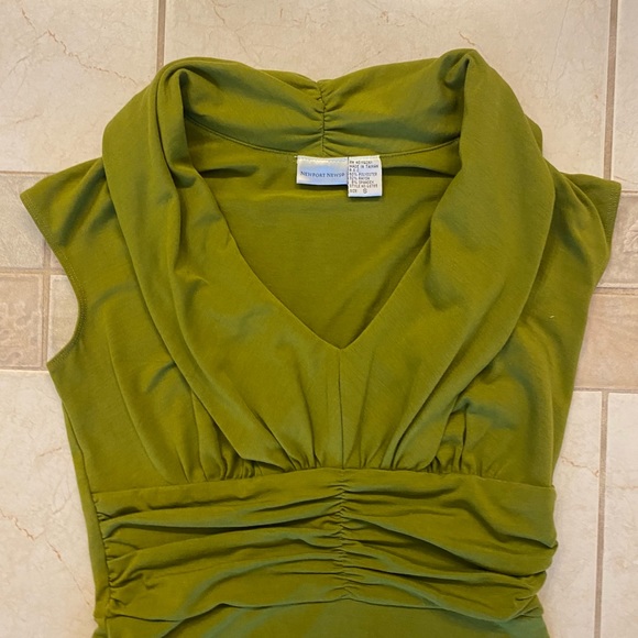 Vintage Newport News Green Dress - Picture 7 of 7
